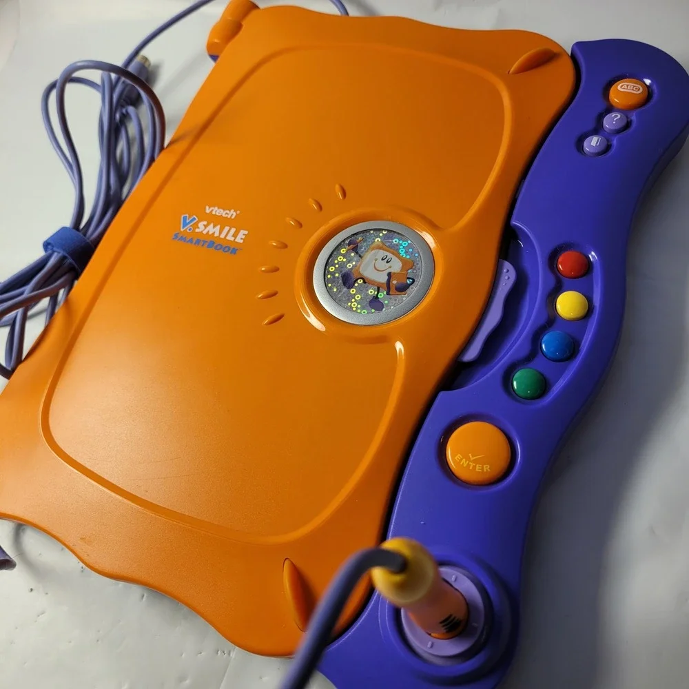 VTech V.Smile SmartBook Kids Learning System Orange‎ Purple Stylus Accessory